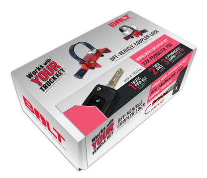 BOLT Off-Vehicle Coupler Lock Jeep Center Cut