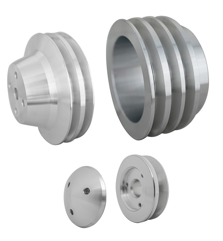 Big Block Chevy V-Belt Pulley Kit - 3V - LWP