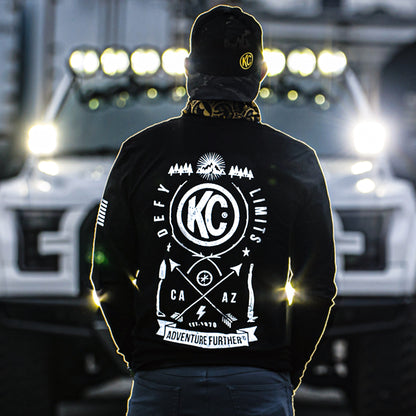 KC Trailblazer Long Sleeve Tee Shirt - Black - Medium