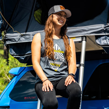 KC Women'S Adventure Further Tank - Blue - X-Small