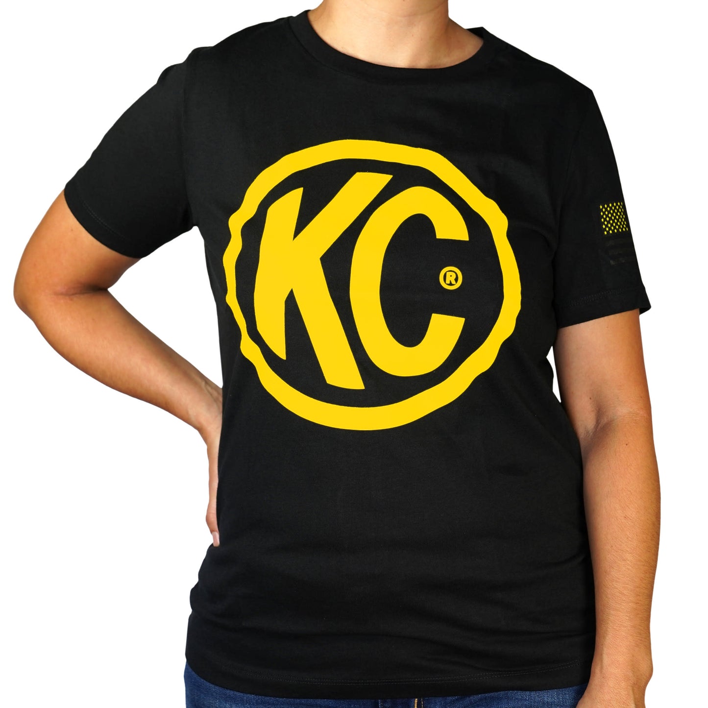 KC Women'S KC Tee Shirt - Black - Medium