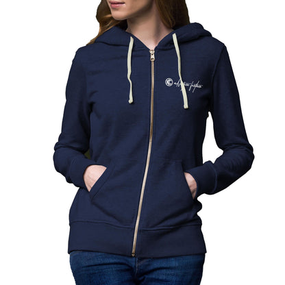 KC Women'S Weekender Zip-Up Hoodie - Navy - 2X-Large