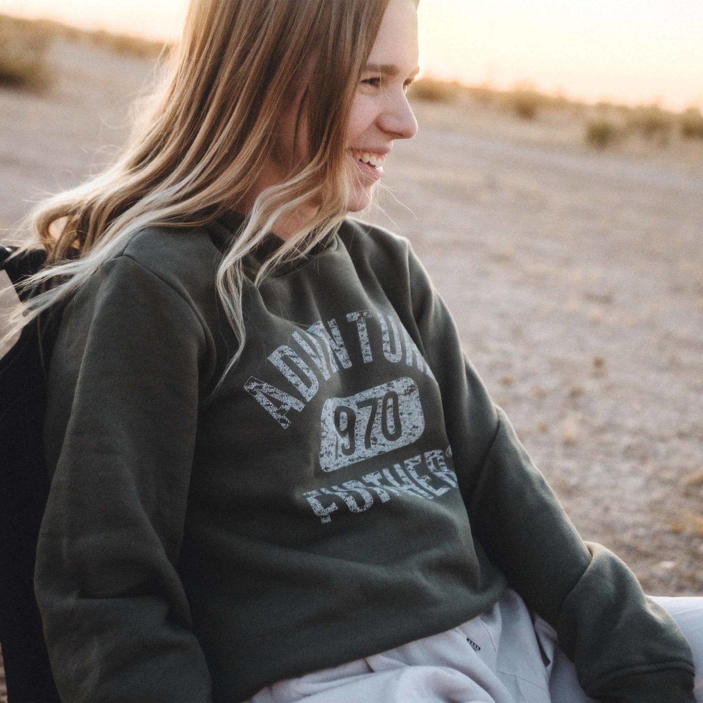 KC Women'S Collegiate Adventurer Mid-Length Hoodie - Green - Small