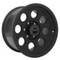 Series 69 Matte Black 17x9 6x5.5 4.75BS Offset -6mm Cap P/N 8425041