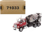 Western Star 4700 SF Concrete Mixer Truck Metallic Red with Gray Body 1/50 Diecast Model by Diecast Masters  free shipping USA