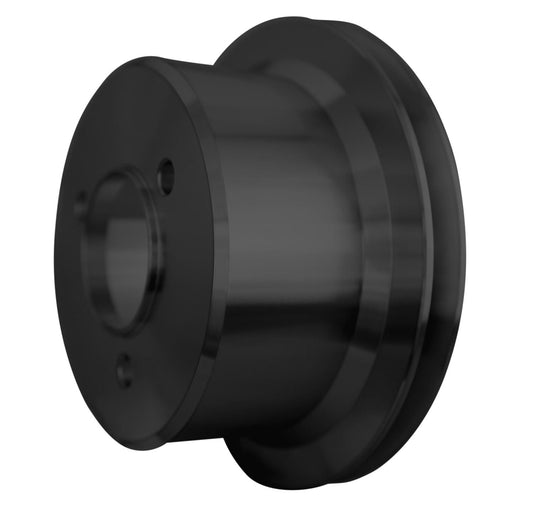 Big Block Chevy High Flow V-Belt Crankshaft Pulley - 1V - LWP - Black