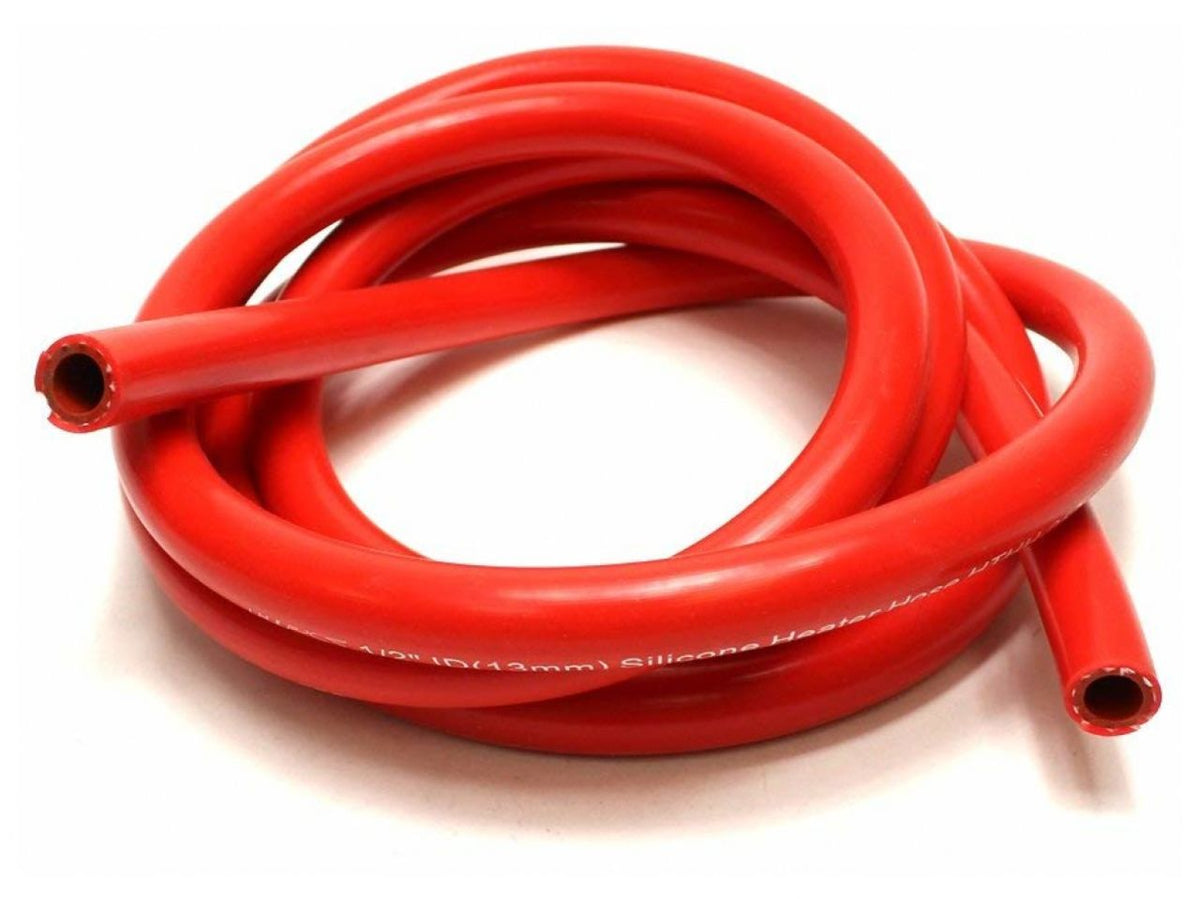 HPS 5/8" ID Red High Temp Reinforced Silicone Heater Hose Tubing, 16mm ID