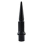 Spiked Lugz - Dually Black 19mm Steel 14x2.0 Thread 32 Lugs & 1 Key 7206K8-BLK