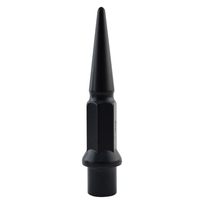 Spiked Lugz - Dually Black 19mm Steel 9/16" Thread 32 Lugs & 1 Key 7208K8-BLK
