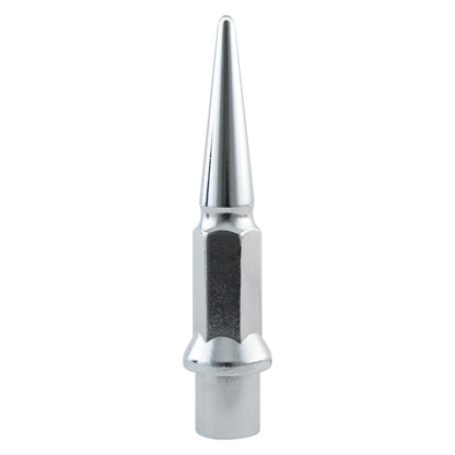 Spiked Lugz - Dually Chrome 19mm Steel 9/16" Thread 32 Lugs & 1 Key 7208K8