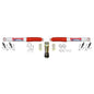 Skyjacker - DUAL STAB KT WHITE W/RED BO - 7220