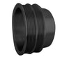 Big Block Chevy Serpentine Crankshaft Pulley - LWP - 2V - Black