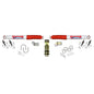 Skyjacker - DUAL STAB KT WHITE W/RED BO - 7254