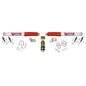 Skyjacker - DUAL STAB KT WHITE W/RED BO - 7270