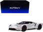 2017 Ford GT Frozen White 1/18 Model Car by Autoart  free shipping USA