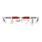 Skyjacker - DUAL STAB KT WHITE W/RED BO - 7296
