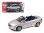 2004 Audi A4 Cabriolet Silver 1/18 Diecast Model Car by Motormax  free shipping USA