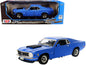 1970 Ford Mustang Boss 429 Dark Blue "Timeless Classics" Series 1/18 Diecast Model Car by Motormax  free shipping USA