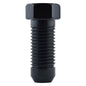 Hex Bolt Lugz Black 30mm Steel 1/2" Thread 25 Lugs & 1 Key 7400K6-BLK