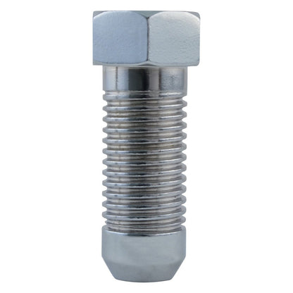 Hex Bolt Lugz Chrome 30mm Steel 14x1.5 Thread 24 Lugs & 1 Key 7404K6