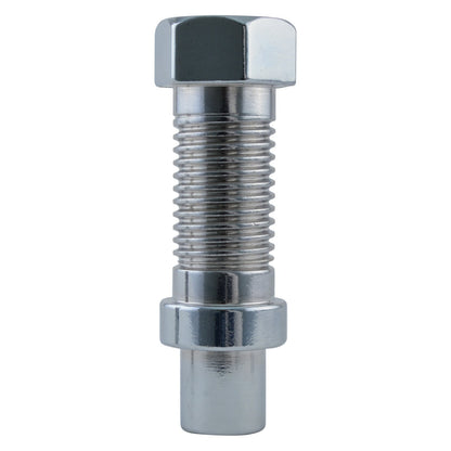 Hex Bolt Lugz - Dually Chrome 30mm Steel 14x1.5 Thread 32 Lugs & 1 Key 7424K8