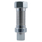 Hex Bolt Lugz - Dually Chrome 30mm Steel 14x1.5 Thread 32 Lugs & 1 Key 7424K8