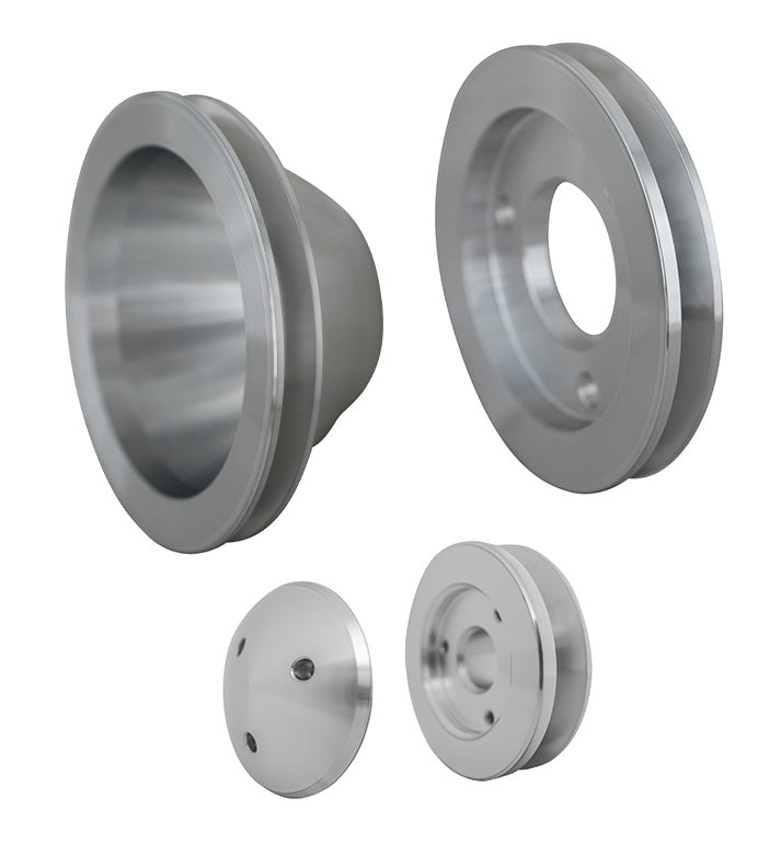 Big Block Chevy V-Belt Pulley Kit - SWP - 1V