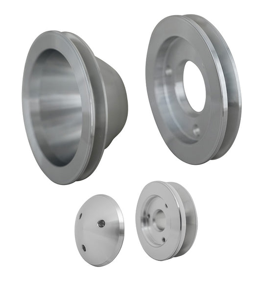 Big Block Chevy V-Belt Pulley Kit - SWP - 1V