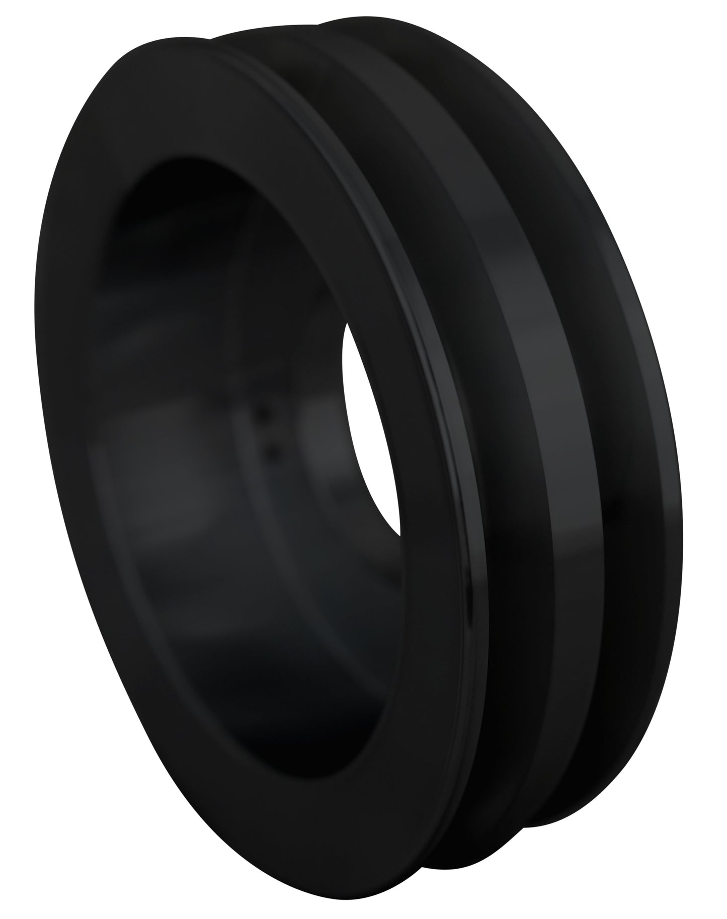 Big Block Chevy V-Belt Crankshaft Pulley - SWP - 2V - Black