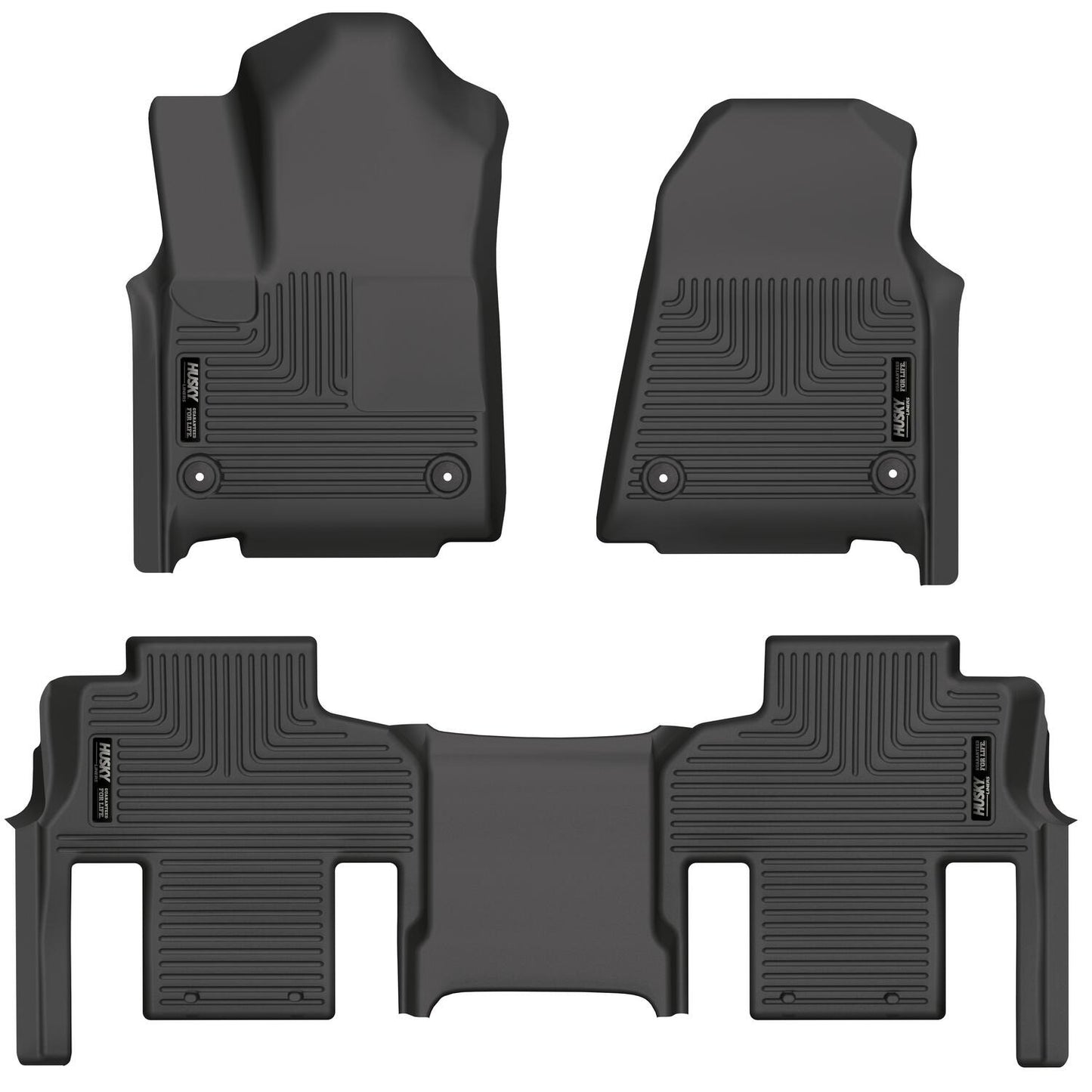 Husky Weatherbeater Front & 2nd Seat Floor Liners (Footwell Coverage) 99111