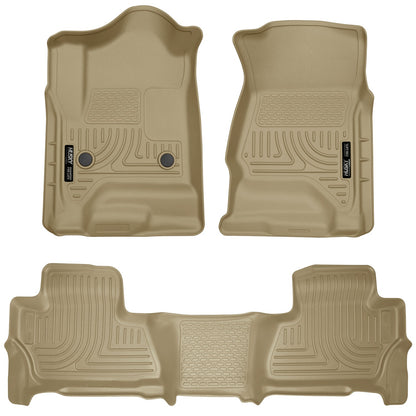 Husky Liners Weatherbeater - Front & 2nd Seat Floor Liners 99203