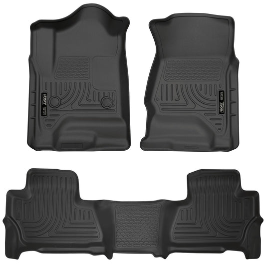 Husky Liners Weatherbeater - Front & 2nd Seat Floor Liners 99211