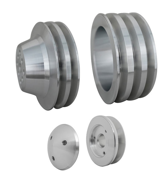 Big Block Chevy V-Belt Pulley Kit - SWP - 3V