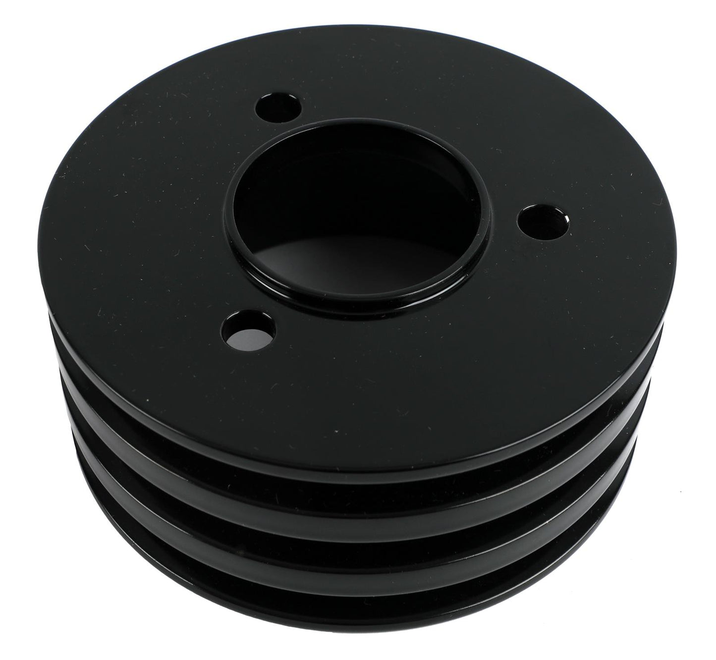 Big Block Chevy V-Belt Crankshaft Pulley - SWP - 3V - Black