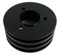 Big Block Chevy V-Belt Crankshaft Pulley - SWP - 3V - Black