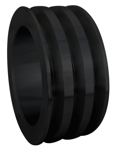 Big Block Chevy V-Belt Crankshaft Pulley - SWP - 3V - Black
