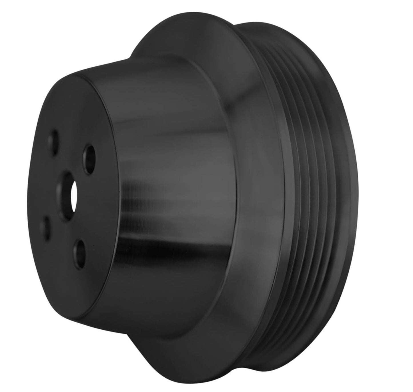 Big Block Chevy High Flow Serpentine Water Pump Pulley - SWP - 1V - Black