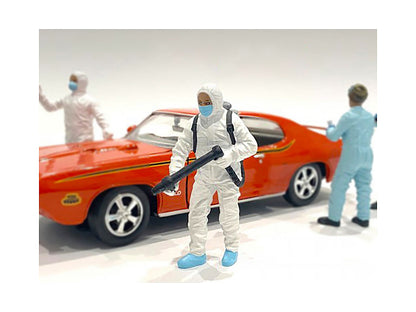 Hazmat Crew Figurine I for 1/24 Scale Models by American Diorama  free shipping USA