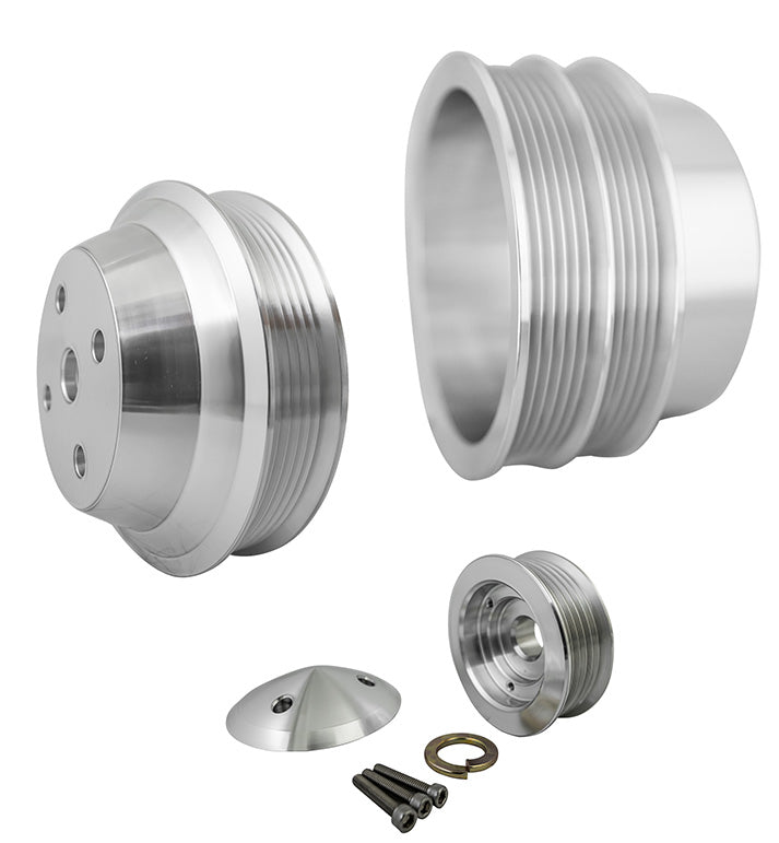 Big Block Chevy Serpentine Pulley Kit - LWP - 2V