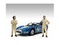 "Racing Legends" 60's Set of 2 Diecast Figures for 1/43 Scale Models by American Diorama  free shipping USA