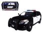 2015 Ford Police Interceptor Utility Unmarked Black and White 1/24 Diecast Model Car by Motormax  free shipping USA