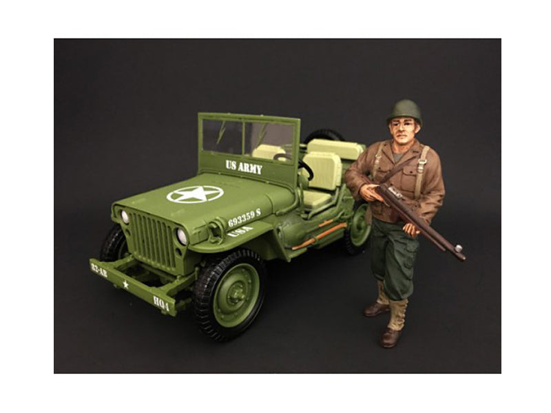 US Army WWII Figure II For 1:18 Scale Models by American Diorama  free shipping USA