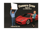 Camera Crew Figure II "Crew Holding Reflector" For 1:18 Scale Models by American Diorama  free shipping USA