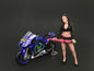 Umbrella Girl I Figure For 1:24 Scale Models by American Diorama  free shipping USA