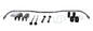 Rear Sway Bar Kit.