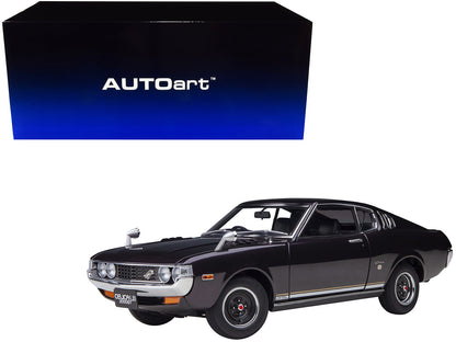 1973 Toyota Celica Liftback 2000GT (RA25) RHD (Right Hand Drive) Dark Purple Metallic 1/18 Model Car by Autoart  free shipping USA