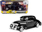 1939 Chevrolet Coupe Lowrider Black "Get Low" Series 1/24 Diecast Model Car by Motormax  free shipping USA