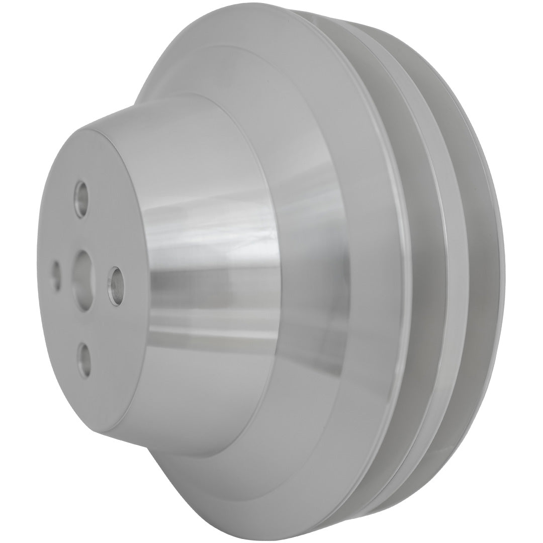 Chevy 409 V-Belt Water Pump Pulley; 2V