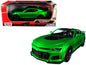 2017 Chevrolet Camaro ZL1 Metallic Green 1/24 Diecast Car Model by Motormax  free shipping USA