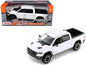 2019 RAM 1500 Rebel Crew Cab Pickup Truck White 1/24-1/27 Diecast Model Car by Motormax  free shipping USA